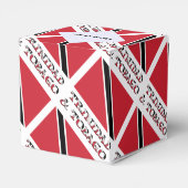 トリニダード・トバゴ国旗があなたの名でタイリング フェイバーボックス (裏面サイド)