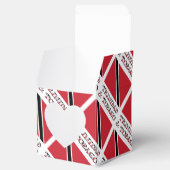 トリニダード・トバゴ国旗があなたの名でタイリング フェイバーボックス (オープン)