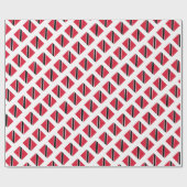 トリニダード・トバゴ国旗の包み紙 ラッピングペーパー (フラット)