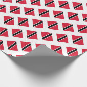 トリニダード・トバゴ国旗の包み紙 ラッピングペーパー (角)