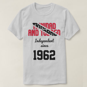 トリニダード・トバゴ国旗独立お祝い Tシャツ