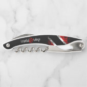 トリニダード・トバゴ国旗（お名前） ソムリエナイフ (裏面)