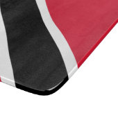トリニダード・トバゴ国旗 カッティングボード (角)