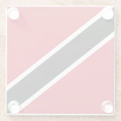 トリニダード・トバゴ国旗 ガラスコースター (裏面)