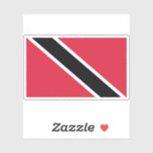 トリニダード・トバゴ国旗 シール (シート)