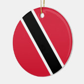 トリニダード・トバゴ国旗 セラミックオーナメント (左)