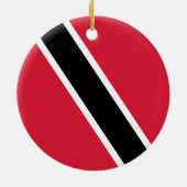 トリニダード・トバゴ国旗 セラミックオーナメント (裏面)