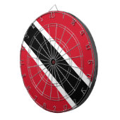 トリニダード・トバゴ国旗 ダーツボード (正面右)