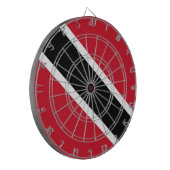 トリニダード・トバゴ国旗 ダーツボード (正面左)