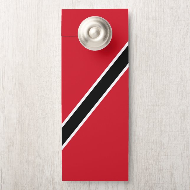 トリニダード・トバゴ国旗 ドアノブサイン (ノブ)