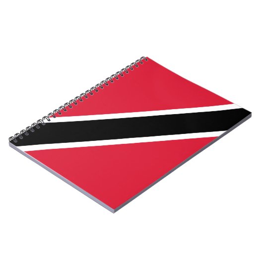 トリニダード・トバゴ国旗 ノートブック (左側)