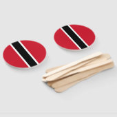 トリニダード・トバゴ国旗 ハンドファン (組立なし)