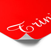 トリニダード・トバゴ国旗 ポスター (角)