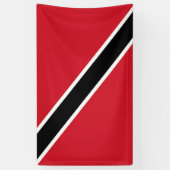 トリニダード・トバゴ国旗 横断幕 (縦)