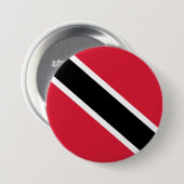 トリニダード・トバゴ国旗 缶バッジ (正面&裏面)