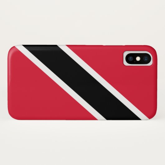 トリニダード・トバゴ国旗 Case-Mate iPhoneケース (裏面(横))