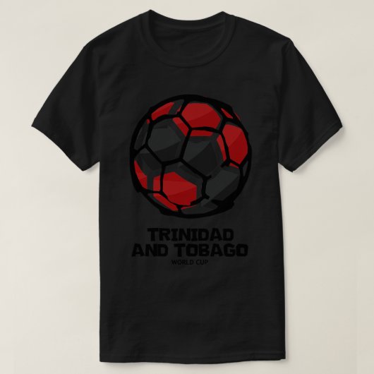 トリニダード・トバゴ国旗 Tシャツ (デザイン正面)