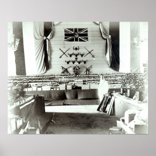 トリニダード・トバゴ展， 1890 ポスター (正面)