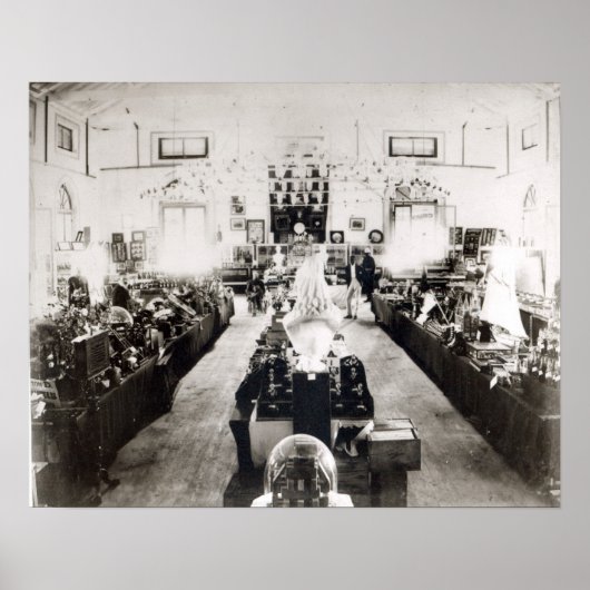 トリニダード・トバゴ展， 1890 ポスター (正面)