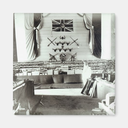 トリニダード・トバゴ展， 1890 マグネット (正面)