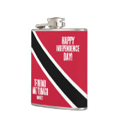 トリニダード・トバゴ独立記念日の国旗 フラスク (左)