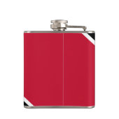 トリニダード・トバゴ独立記念日の国旗 フラスク (裏面)