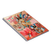 トリニダード・トバゴ象徴的カーニバルアート ノートブック (右側)