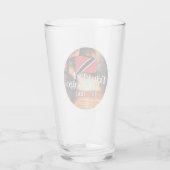 「トリニダード・トバゴ・エスト。1962インチ夕日（国旗あり） タンブラーグラス (裏面)