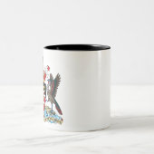 トリニダード・トバゴ・エンブレム ツートーンマグカップ (中央)