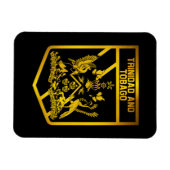 トリニダード・トバゴ・エンブレム マグネット (横)