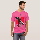 トリニダード・トバゴ・クリケット Tシャツ (正面フル)