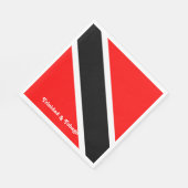 トリニダード・トバゴ スタンダードランチョンナプキン (角)