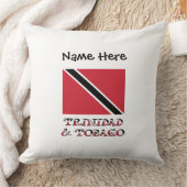 トリニダード・トバゴ・トリニダードパーソナライズされた国旗 クッション (ブランケット)