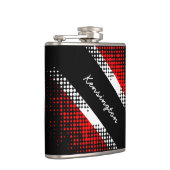 トリニダード・トバゴ・ドットパターン国旗の名前 フラスク (右)