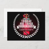 トリニダード・トバゴ ポストカード (正面/裏面)