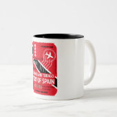 トリニダード・トバゴ ポート・オブ・スペイン 旅行チケット ツートーンマグカップ (正面右)