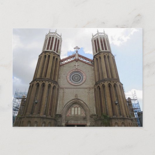 トリニダード・トバゴ – ローマ大聖堂(1836) ポストカード (正面)