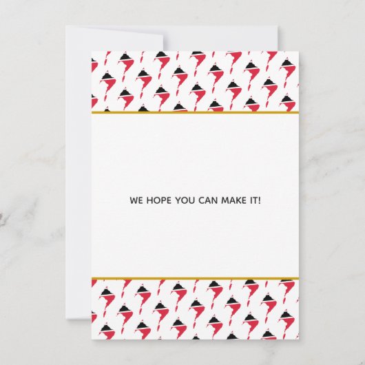 トリニダード・トバゴ 特別なイベント ウェディング セレブレーション セーブザデート (裏面)