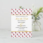 トリニダード・トバゴ 特別なイベント 結婚式のお祝い セーブザデート (スタンド正面)