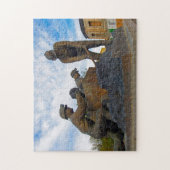 トリニダード・ニューメキシコ。 ジグソーパズル (縦)