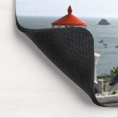 トリニダード・ヘッド・メモリアル・ライト・ハウス(カリフォルニア州ムース) マウスパッド (コーナー)