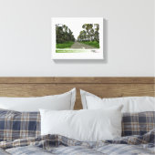 トリニダード・マンザニラストレッチ キャンバスプリント (インサイチュ (寝室))