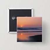 トリニダード·州ビーチ、カリフォルニア。米国海2 缶バッジ (正面&裏面)