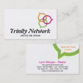 トリニティスピーチバブルロゴ 名刺 (正面/裏面)
