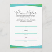 トリニティチャットバブルビジターカード エンクロージャーカード (正面)