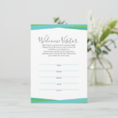 トリニティチャットバブルビジターカード エンクロージャーカード (スタンド正面)