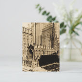 トリニティチャーチ&チャーチヤードローマンハッタンNYC ポストカード (スタンド正面)