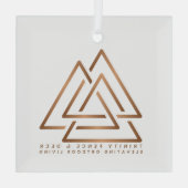 トリニティチャーム ガラスオーナメント (裏面)