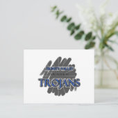 トリニティバレースクールトロイ人 – フォートワース, TX ポストカード (スタンド正面)