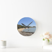 トリニティビーチ – オーストラリア時計 ラウンド壁時計 (ホーム)